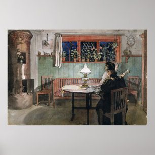 Larsson - When Children Have Gone To Bed Poster