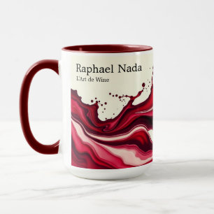 L'Art de Wine Aesthetic French Mug