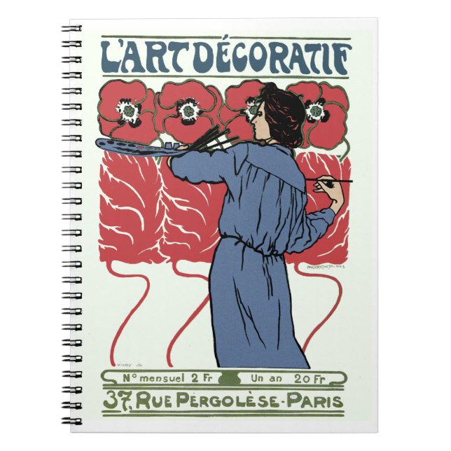 L'Art Decoratif Notebook (Front)