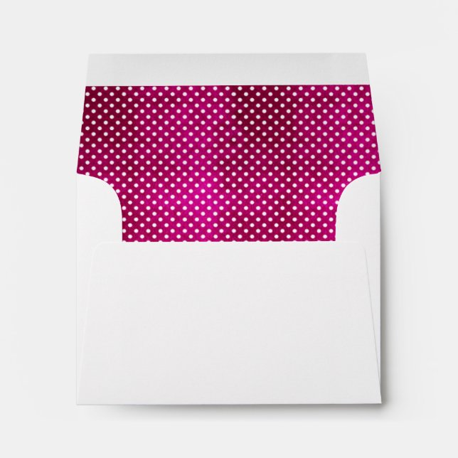 LaRue Polka Dot Card Envelope (Back (Bottom))