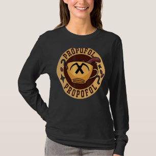 Laryngoscope & Intensive Care Anaesthesia Barista T-Shirt
