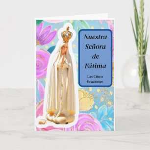 Las 5 oraciones reveladas por la Virgen de Fátima Card