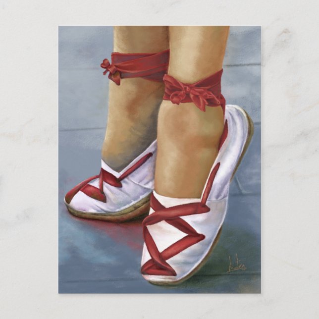 Las alpargatas postcard (Front)