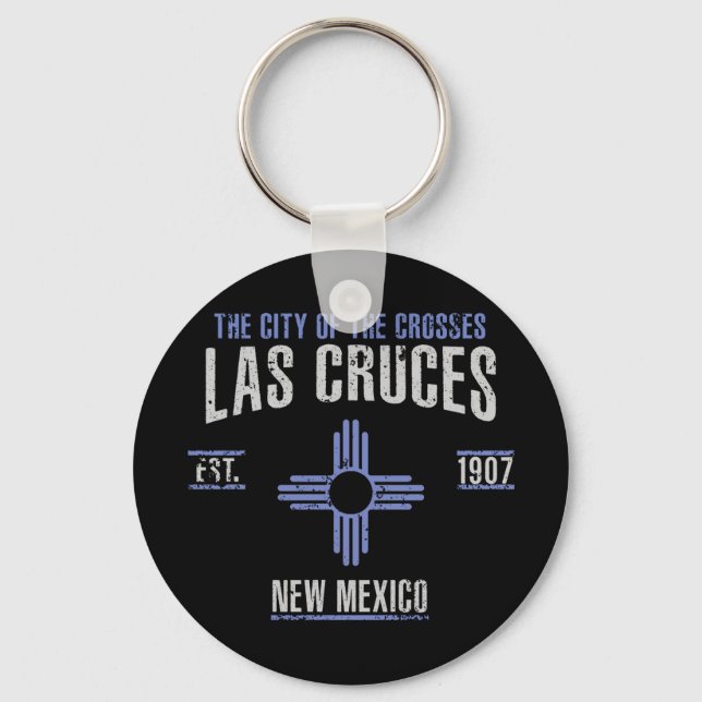 Las Cruces Key Ring (Front)