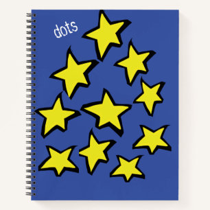 las estrellas apron notebook