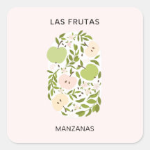 Las Frutas: Manzanas - Apple Market