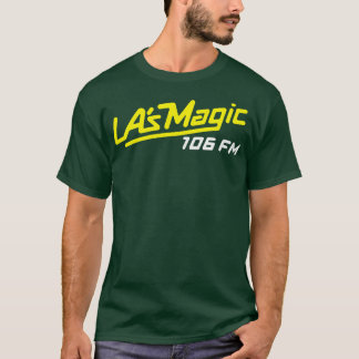 LAs MAGIC 106 FM Retro Defunct Radio Station T-Shirt