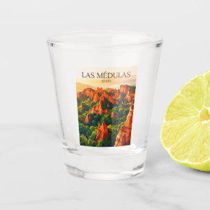 Las Médulas Spain Shot Glass