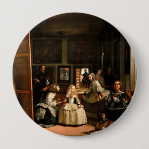 Las Meninas 10 Cm Round Badge