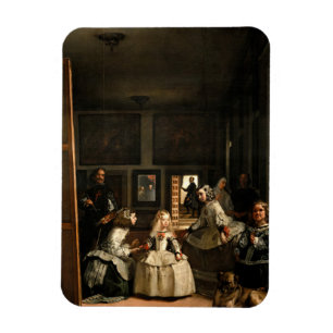 Las Meninas, 1656 by Diego Velazquez Magnet