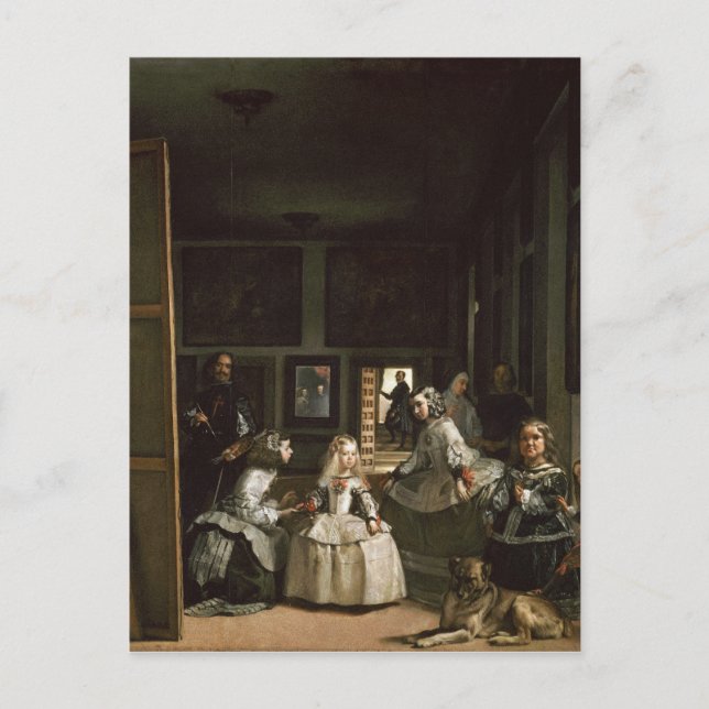 Las Meninas by Diego Velazquez Postcard (Front)