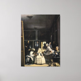 Las Meninas by Velasquez Canvas Print