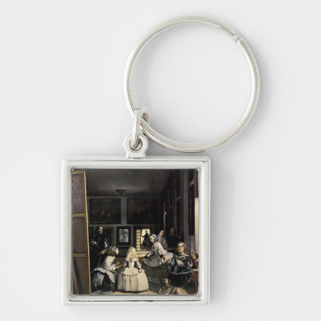 Las Meninas by Velasquez Key Ring (Front)