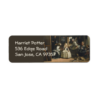 Las Meninas Diego Velázquez Fine Art Return Address Label