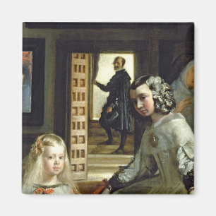 Las Meninas or The Family of Philip IV, c.1656 2 Magnet