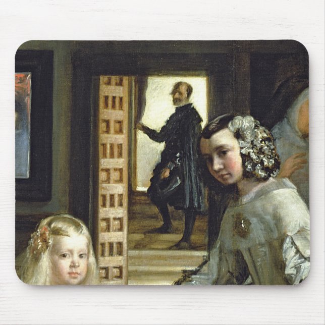 Las Meninas or The Family of Philip IV, c.1656 2 Mouse Pad (Front)