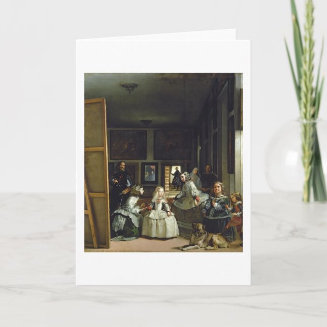 Las Meninas or The Family of Philip IV, c.1656 Card (Front)