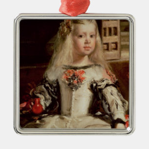 Las Meninas or The Family of Philip IV, c.1656 Metal Ornament