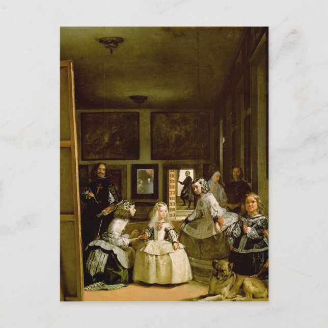 Las Meninas Postcard (Front)