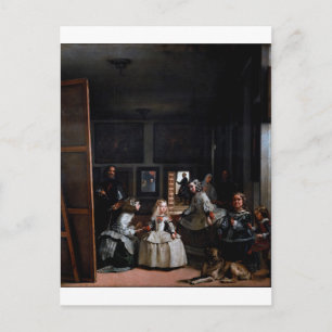 Las Meninas, The Maids of Honour, Diego Velazquez Postcard
