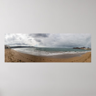Las Palmas Beach Poster