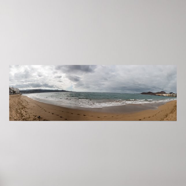 Las Palmas Beach Poster (Front)