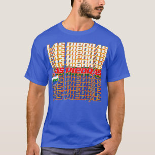 Las Piedras Cascade text 2 T-Shirt