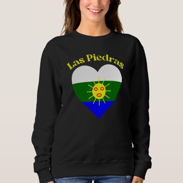 Las Piedras Puerto Rico Chest Emblem Sweatshirt (Front)