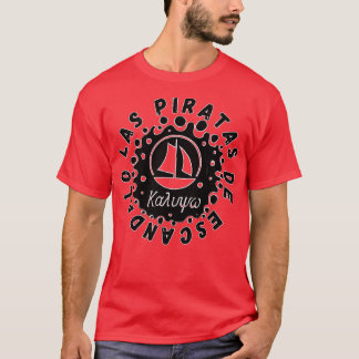 Las Piratas de Escandado Sail Crew T-Shirt