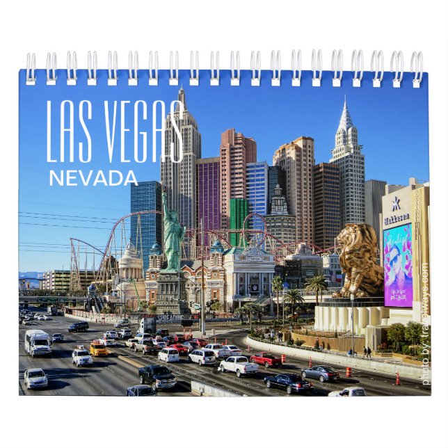 Las Vegas 12 Months Calendar (Cover)