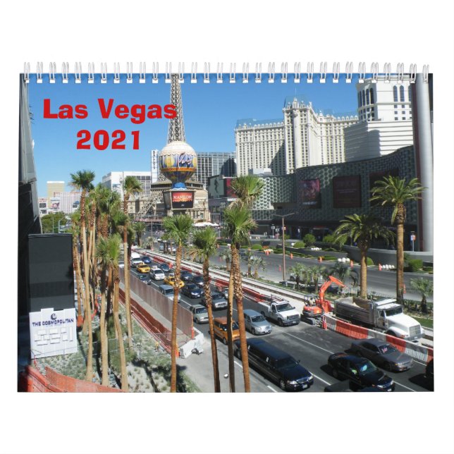 Las Vegas - 2021 Calendar (Cover)