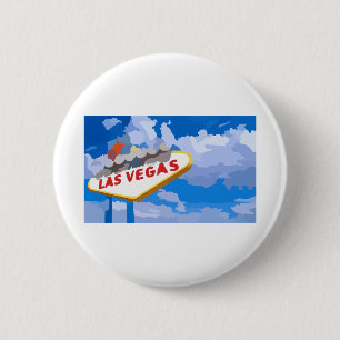 Las-Vegas 6 Cm Round Badge