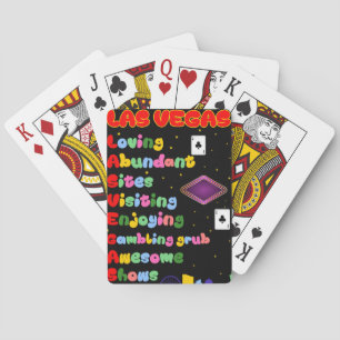 Las Vegas Acronym Playing Cards