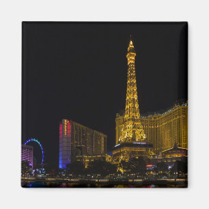 Las Vegas at night Magnet