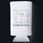 Las Vegas bachelorette can coolers<br><div class="desc">These Vegas themed can coolers feature a modern font and personalised customisable details. This 'Lucky in Love' themed can cooler will be a great addition to your bridesmaid gift bags. Change the colours and bride's name to make it your own. Shop the matching Vegas accessories in our Las Vegas bachelorette...</div>