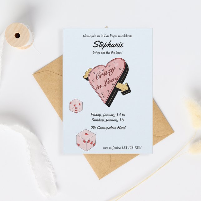 Las Vegas Bachelorette Invitation (Creator Uploaded)