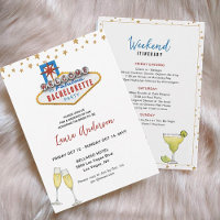 Las Vegas Bachelorette weekend with Itinerary