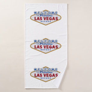 Las Vegas bathroom and kitchen towels