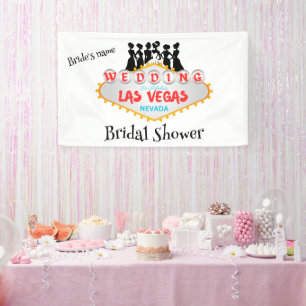 Las Vegas Bridal Shower Banner