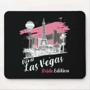 Las Vegas Bride Edition Las Vegas Celebration Mouse Pad