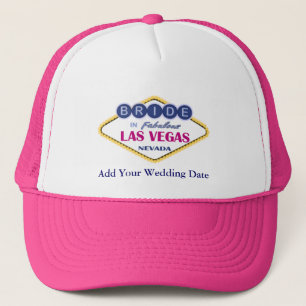 Las Vegas Bride Hat. Trucker Hat