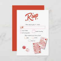 Las Vegas Casino Destination Wedding Red