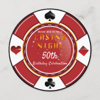 Las Vegas Casino Night Birthday Party