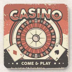 Las Vegas Casino Roulette Wheel Coaster