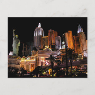 Las Vegas Casino Strip, Nevada Post Card