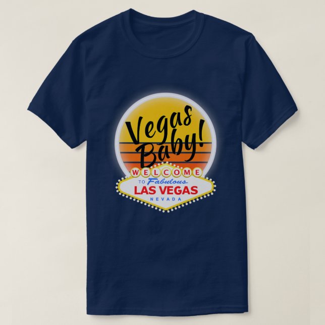 Las Vegas Casino Vegas Strip Nightlife Souvenir an T-Shirt (Design Front)