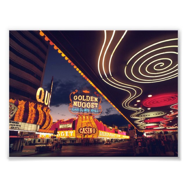Las Vegas Casinos Photo Print (Front)