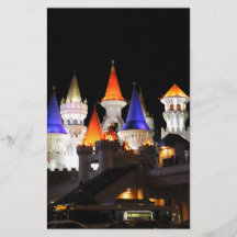 Las Vegas Castle Hotel Gaming Vegas City Colourful