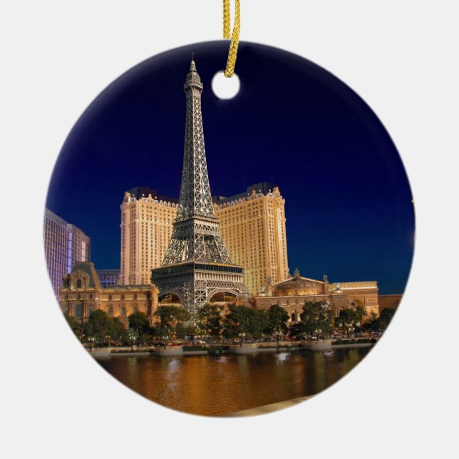 Las vegas ceramic tree decoration (Front)