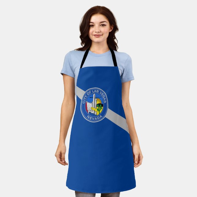 Las Vegas City flag Apron (Worn)